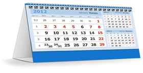 Календарь Домик 3 В 1 с перекидными листами